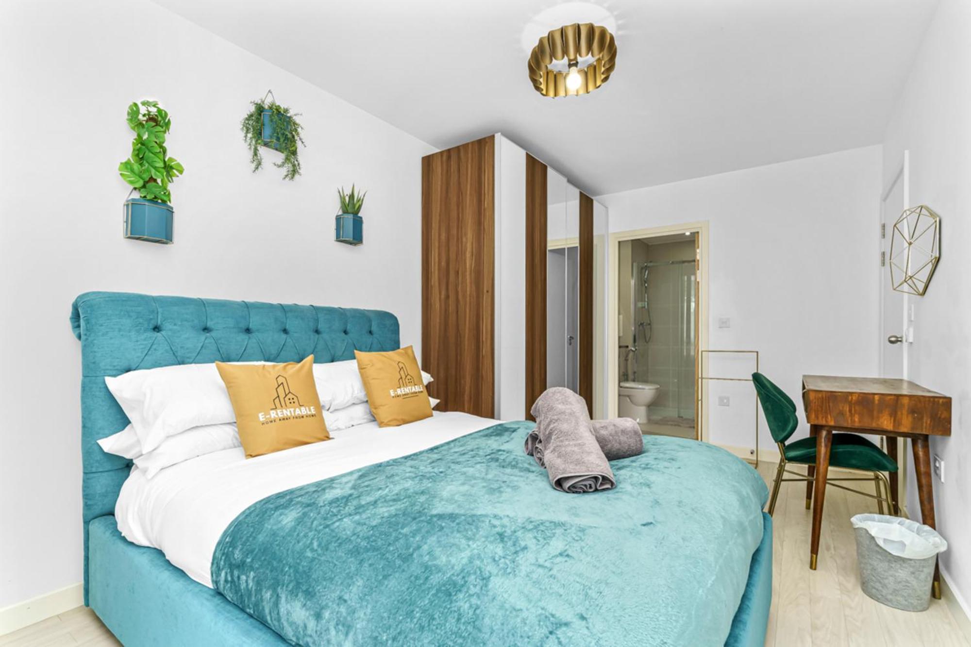 Stylish Surrey Quays Apartment - 10 Mins From Station Londyn Zewnętrze zdjęcie