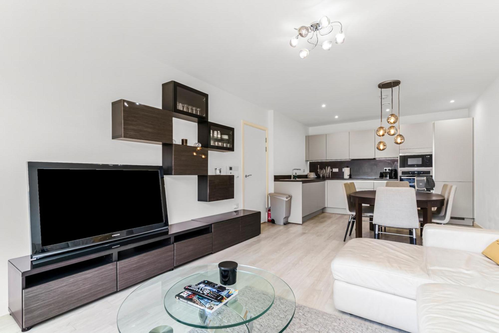 Stylish Surrey Quays Apartment - 10 Mins From Station Londyn Zewnętrze zdjęcie